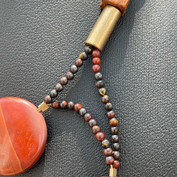 Mookaite Jasper Handmade Statement Necklace - Picture 8 of 8